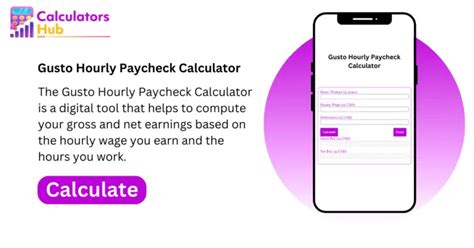 gusto paycheck calculator texas|texas gusto hourly paycheck calculator.